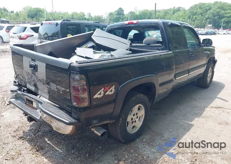 2006 Chevrolet Silverado 1500 Lt1 из США, поврежденный, VIN 2GCEK19V061105722